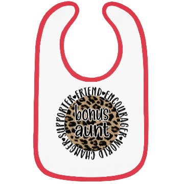 Discover Bonus Aunt Bonus Auntie Step Aunt Appreciation Bibs