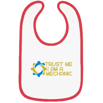 Discover Trust me I am a mechanic Bibs
