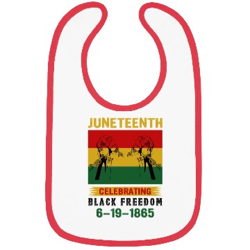 Discover Juneteenth Black History Day Pride Gift Bibs