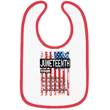 Discover Juneteenth Black History Day Pride Gift Bibs
