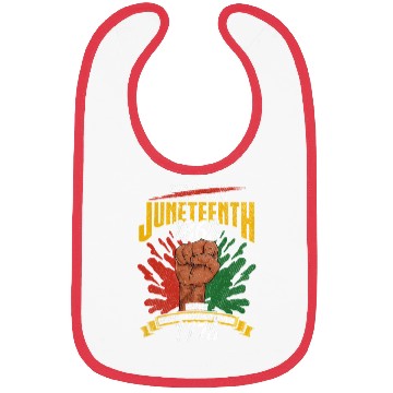 Discover Juneteenth Black History Day Pride Gift Bibs
