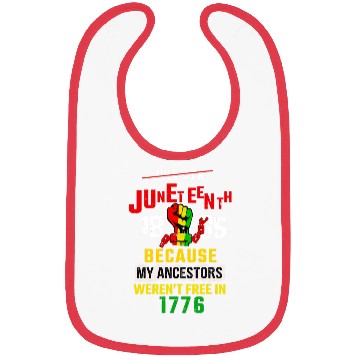 Discover Juneteenth Black History Day Pride Gift Bibs