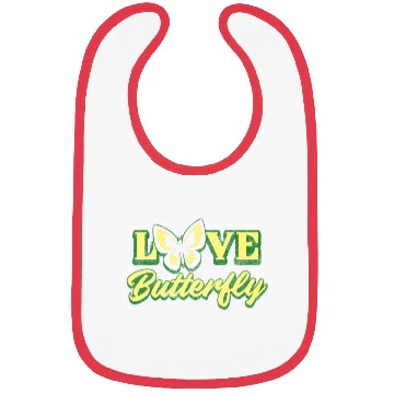 Discover Insect Pattern Sweet Bibs