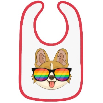 Discover Corgi LGBT Sunglasses Bibs