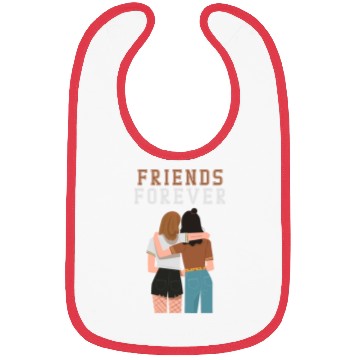 Discover Cool Friends forever Bibs for friendship day to you