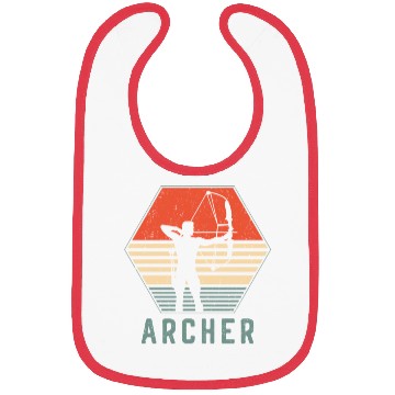 Discover Archery Bow Archer Retro Vintage Bibs