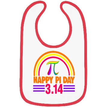 Discover happty pi day Bibs