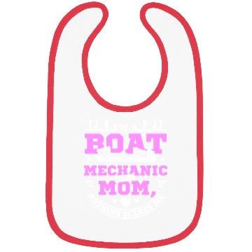 Discover Boat mechanic and mother mom Bibs