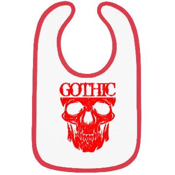 Discover Gothic Skull Bibs
