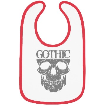 Discover Gothic Skull Bibs