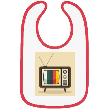 Discover Vintage Television Bibs