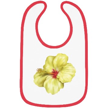 Discover Yellowlicious Hibiscus Bibs