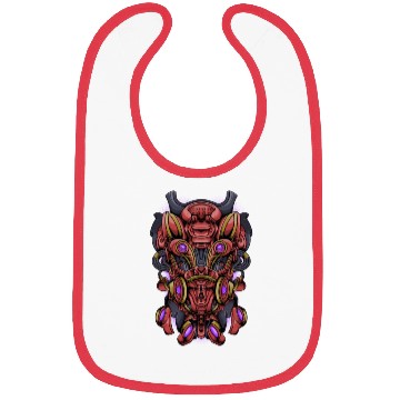 Discover Cat mecha robot Bibs