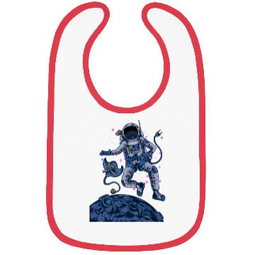 Discover space friendship Bibs