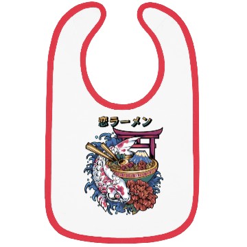 Discover koi fish ramen Bibs