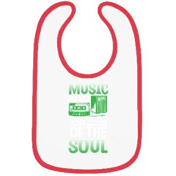 Discover Music Guitar Singer Musical Bibs