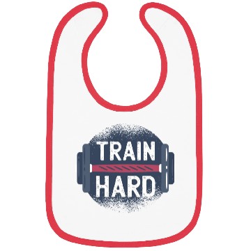 Discover Train Hard Bibs