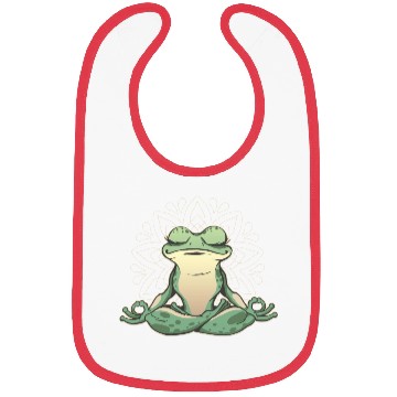 Discover Frog Making Yoga Bibs