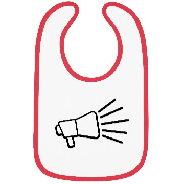 Discover Icon Megaphone Loud Speech Bibs