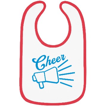 Discover cheer cheer megaphone symbol Bibs