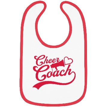 Discover love cheer coach megaphone Bibs