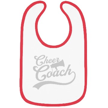 Discover cheer coach megaphone speak Bibs
