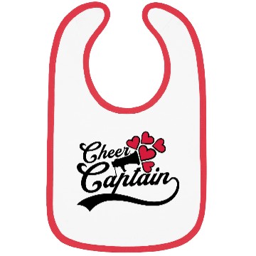 Discover cheer captain megaphone team Bibs