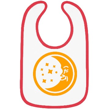 Discover Happy Moon Bibs
