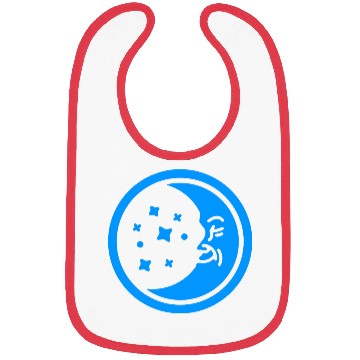 Discover Happy Moon Bibs