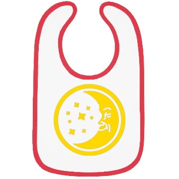 Discover Happy Moon Bibs