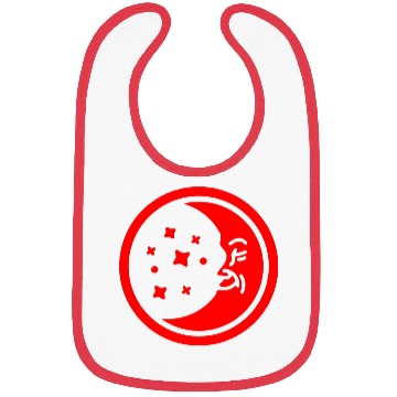 Discover Happy Moon Bibs