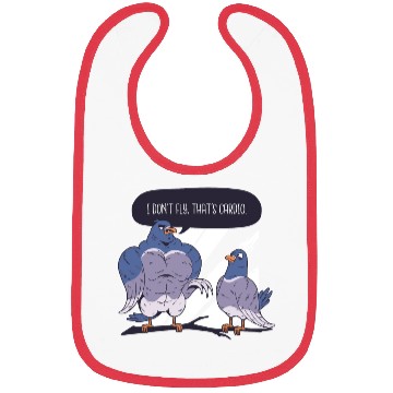 Discover Muscle Pigeon Bibs