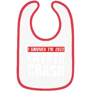 Discover I SURVIVED THE 2022 CRYPTO CRASH RETRO Bibs