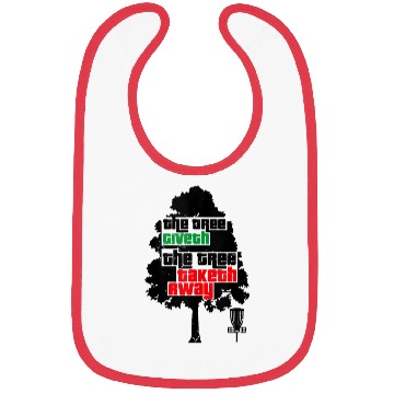 Discover Discing Golf Funny Disc Sports Tree Icon Art Say Bibs