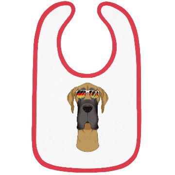 Discover Great Dane Germany Sunglasses I German Flag Bibs
