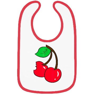 Discover Funny Cherry Lover Cherries Bibs