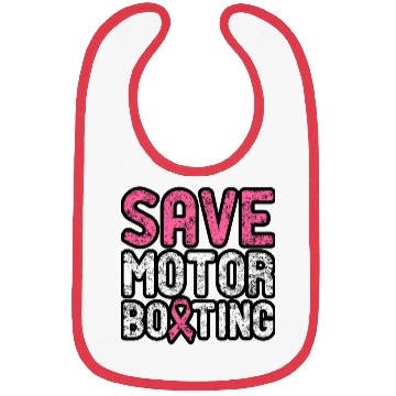 Discover Save Motor Boating - Beat Breast Cancer Bibs
