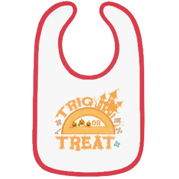 Discover Halloween Math Lovers Student Trick Or Treat Bibs