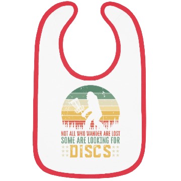 Discover Funny Disc Golf Bigfoot Gift Bibs