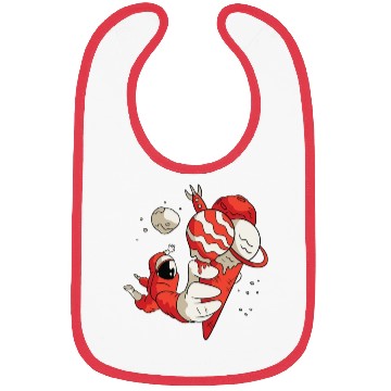 Discover Astronaut With Ice cream Bibs