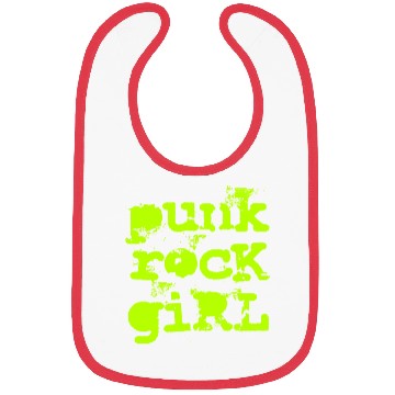 Discover Punk Rock Girl Bibs