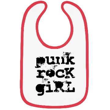 Discover Punk Rock Girl Bibs