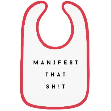 Discover Manifest that Sh!T Manifestation Bibs For Yoga.
