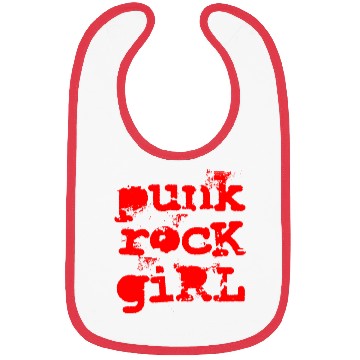 Discover Punk Rock Girl Bibs