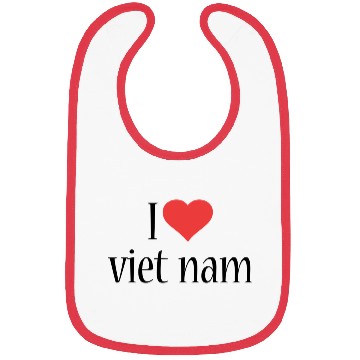 Discover i love vietnam Bibs