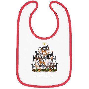 Discover Great Dane Christmas Tree Merry Christmas Bibs