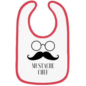 Discover mustache chef Bibs
