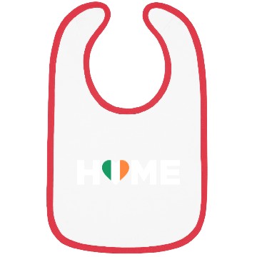 Discover Ireland Home Country Irish Flag Ireland Heart Bibs