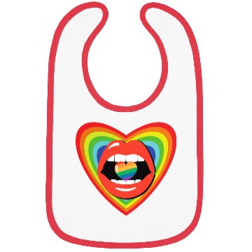 Discover Pop art pride, lgbt community Bibs