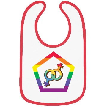 Discover Lesbian Pride, lgbt community Bibs